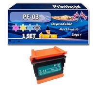 PF-03 Printhead Compatible for Canon imagePROGRAF iPF5000 iPF6000s iPF8000 iPF8000s iPF9000 iPF9000S iPF9100 Printers, High-Definition Printing Effect with Chip, 20000 Pages (1 Set)
