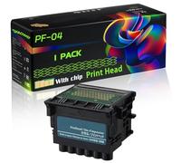 PF-04 Compatible for Canon Print Head with Chip imagePROGRAF IPF 650 IPF 685 IPF 755 IPF 780 IPF 655 IPF Printers (1 Pack Black)