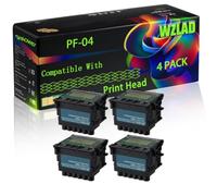 PF-04 Compatible for Canon Print Head with Chip imagePROGRAF IPF 765 IPF 785 IPF 680 IPF 750 M40 MFP IPF 770 L 36 IPF670 MFP Printers (4 Pack Black)