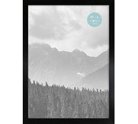 pf+a REAL GLASS Black Photo Frame For 19x13 Poster - 19x13 Oxford Black Poster Frame / A3+ Print - 19x13 inch Photo Picture Frame
