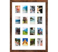 pf+a REAL GLASS Instax Mini Multi Photo Frame For 16 8x5cm Photos