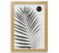 pf+a REAL GLASS Picture Frame A4 Oak Effect with Glass Window 21x30 cm - Oak Effect Frame Poster & Certificate A4 | Portrait Picture Frame with Stand and Wall Hook