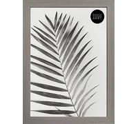 pf+a REAL GLASS Premium A4 Grey Picture Photo Frame Wall Tabletop Display