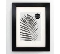 pf+a REAL GLASS Premium Black 8x6 Frame For 6x4 Photo Wall Tabletop Display