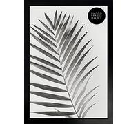 pf+a REAL GLASS Premium Wooden Black A4 Picture Frame Wall Tabletop Display