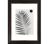 pf+a REAL GLASS Vintage Black A3 For A4 Poster Frame Black Copper Gold