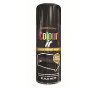 Pf Colour It Matte Black Multi-Surface Project Finish Coating 250Ml - 7130
