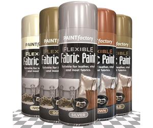 PF Flexible Fabric Paint - Durable Fabric & Leather Reviver, Flexible Coating for Vinyl, Upholstery, Shoes, Handbags & Accessories - Easy Application, Long Lasting Finish (SILVER - 1068)