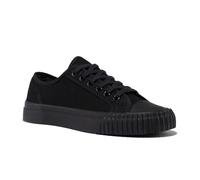 PF Flyers Unisex Center Low-Top Sneaker, Jet Black, 11 Women/9.5 Men