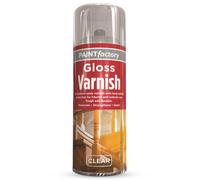 Gloss Varnish Spray Clear 400ml - Durable Protective Top Coat for Wood, Metal & Surfaces - Long Lasting Clear Sealant for Indoor & Outdoor Use, Waterproof Gloss Finish Protective Spray - 1749PR