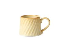 pF0jL6mG Ceramic Mugs Ceramic Large Capacity Gradient Striped Mug Retro Latte Simple European Hand Brewed Coffee Cup Coffee Mug