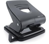 Rapesco 827 2-Hole Metal Punch 30 Sheet Black