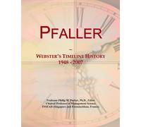 Pfaller: Webster's Timeline History, 1948 - 2007