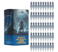 PFARRER Tattoo Needles Cartridge 50Pcs Mixed #10 Bugpin Curved/Round Magnum M-Taper 7RM 9RM 11RM 13RM 15RM EN01P-50KIT-T