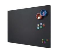 PFCDZDU Magnetic Whiteboard Contact Paper, Peel And Stick Dry Erase Chalkboard Wallpaper, Home School Office Removable Adhesive Wall Sticker Roll, Easy To Erase (Color : Black, Size : 35.4x47.2in(90