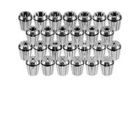PFCFPNMTGV 10pcs ER11 ER16 ER20 ER25 ER32 Standard Accuracy Elastic ER Clamp Chuck For CNC Engraving Machine Lathe Mill Tool chucks(ER25-15 10pcs)