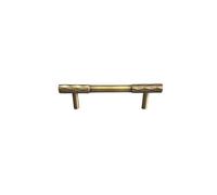 PFCFPNMTGV Brass Diamond-Rolled Antique Copper Pull Handle for European, American,Modern Japanese Wardrobes,Shoe Cabinets,and Wine Cabinet door handle(Brass-128 168)