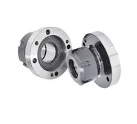 PFCFPNMTGV Cartridge ER16 ER20 ER50 ER25 ER32 ER40 125mm 80mm 100mm Mini Four Axis Collet Fixture Chuck For CNC Milling Lathe Tools chucks(ER40-D100 (7Hole))