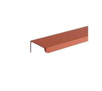 PFCFPNMTGV Morandi Color Hidden Cabinet Handle Long Aluminum Alloy Closet Furniture Handles Dresser Drawer Knob Door Pulls Hardware Cabinet door handle(Oranje,Length 200mm)