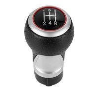 Pfdwmdoi Car Gear Shift Knob 5/6 Speeds Car Gear Shift Knob Handball for A4 B6 B7 B8 A6 S4 8K A5 8T Q5 8R S for Line for Ibiza 6J for Seat for Leonfor for Mk1 12mm Manual Car Gear Stick Knob(Red 5R)