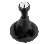 Pfdwmdoi Car Gear Shift Knob Car Gear Shift Knob Lever Shifter Stick Gaiter Boot Cover PU for Citroen for Berlingo II MK2 for Peugeot for Partner 2008-2018 Manual Car Gear Stick Knob(A)