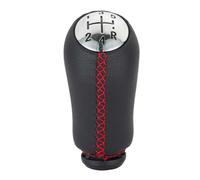 Pfdwmdoi Car Gear Shift Knob The Manual Transmission Lever for Cars is Suitable for Peugeot 106 107 205 206 207 306 and C1 C4 C3 5-Speed Transmission Lever Manual Car Gear Stick Knob(Red line)