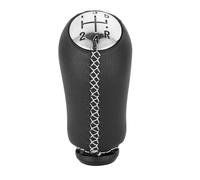 Pfdwmdoi Car Gear Shift Knob The Manual Transmission Lever for Cars is Suitable for Peugeot 106 107 205 206 207 306 and C1 C4 C3 5-Speed Transmission Lever Manual Car Gear Stick Knob(White line)