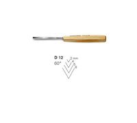 Pfeil : Mallet Handle Woodcut Tool : Straight Chisel : D12/4 4mm