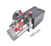 Pfeilzieher 12V Hydraulic Power Unit Pump, 4 Quart Double Acting Electric Trailer Pump for Dump Truck, Tilt Bed, Utility Trailer & Heavy-Duty Applications Mixizap