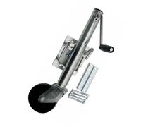 Pfeilzieher Trailer Jack Wheel - Bolt-On Swivel Tongue Jack, 1200lbs Heavy-Duty Swivel Mount, Stabilization Jockey Wheel With Support, Boat Trailer 6-Inch For RV Travel Camper Automotive