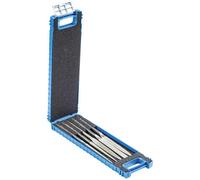 Pferd DF2627D126 Diamond Handy File Set 215mm 5 pcs, Silver, 215 mm, Set of 5 Piece