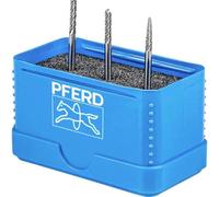 PFERD 21901504 1504 Z3 Plus HM Burr Set