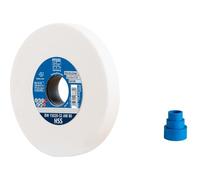 PFERD 39009699 Sanding Disc 150 x 20 x 32 mm High-Speed Steel Grain Size 80 White Corundum - Sanding Disc for Processing High-Alloy Steels with Integrated Reducing Sleeves (25/20/16 mm)