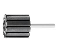 Pferd 42109000 Cylindrical Drum Holder, Black/Silver, 30 x 30 mm