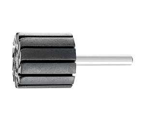 Pferd 42109000 Cylindrical Drum Holder, Black/Silver, 30 x 30 mm