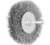 PFERD 43106001 Round Brush with shaft ungezopft RBU 8015/6 ST 10 pcs