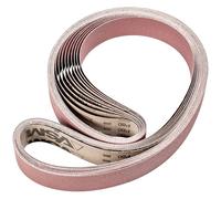 PFERD 45009608 Sandpaper belt 80 grit 2000x75mm 10pcs for hard metals