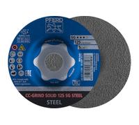 Pferd 61201 5" CC-Grind-Solid 7/8" A.H. - SG for Steel