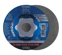 PFERD 64185115 CC-Grind-Solid Steel Grinding Disc 115mm 10pcs