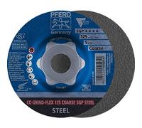 PFERD 64188126 CC-GRIND-FLEX 125 COARSE SGP STEEL Sanding Disc Diameter 125 mm Bore Diameter 22.23