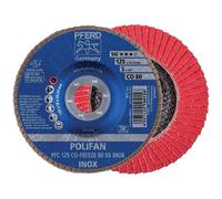 PFERD 67748125 PFC125 flap Disc 125mm dia inox & steel 10 pcs