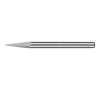PFERD Burr Carbide Cone Ø3mm Length 41mm Shank 3mm 1pc