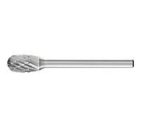 PFERD Burr Carbide Metal 40mm Ø6mm 1pc Drop-shaped Milling Pin 21235083