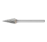 PFERD Burr Carbide Metal Pointed Cone 6 mm Ø Shank 3 mm 43 mm Long 21215083