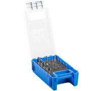 PFERD Burr set carbide metal shank dia 3mm in plastic box 21901501