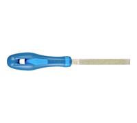 PFERD Diamond File 100 mm for tough materials and GRP/CFK