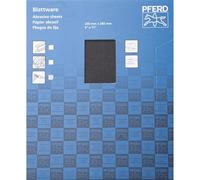 Pferd ECO W Paper Backed Abrasive Sheet, 9" x 11, Water Resistant, 100 Grit, Silicon Carbide (Pack of 50) - Part 46352