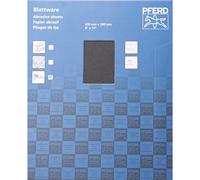 Pferd ECO W Paper Backed Abrasive Sheet, 9" x 11, Water Resistant, 120 Grit, Silicon Carbide (Pack of 50) - Part 46353