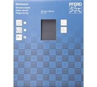 Pferd ECO W Paper Backed Abrasive Sheet, 9" x 11, Water Resistant, 240 Grit, Silicon Carbide (Pack of 50) - Part 46357
