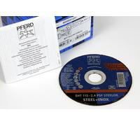 PFERD Eht 115-2, 4 Psf Steelox 25x Cutting Disc 115x2, 4 MM for Steel/Stainless